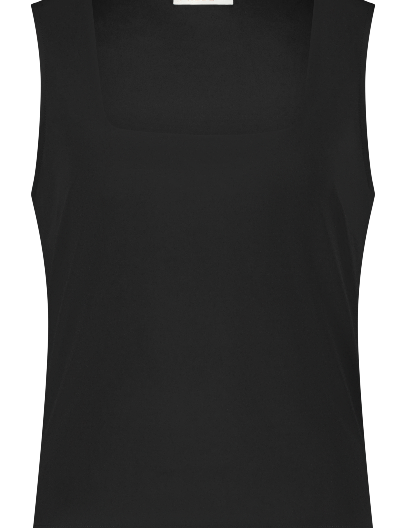 Tank Top with Squared Line in our Signature Fabric (Shorter)