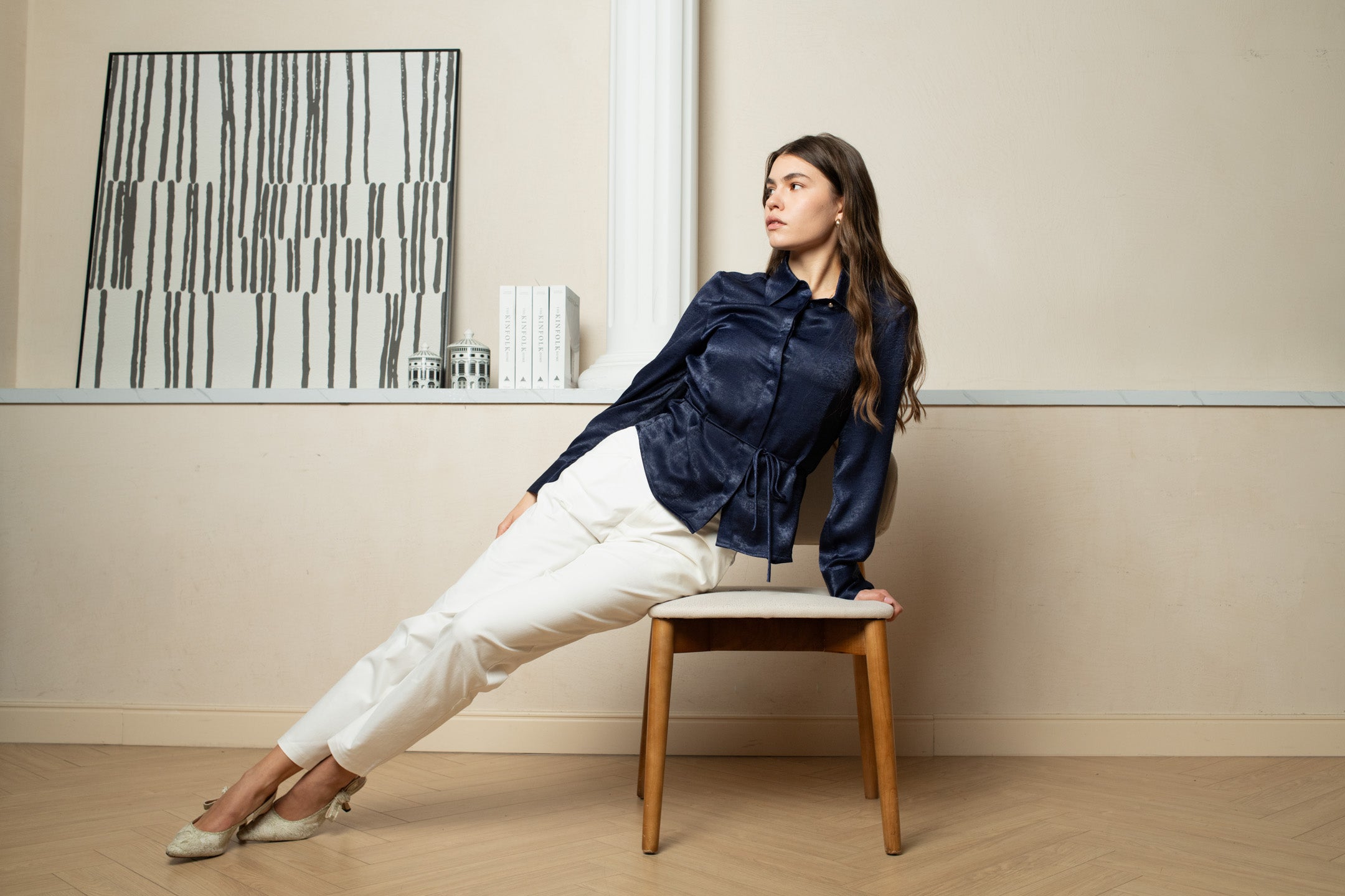 Twill pants, twill broek, twill cotton trousers, slim fit pants