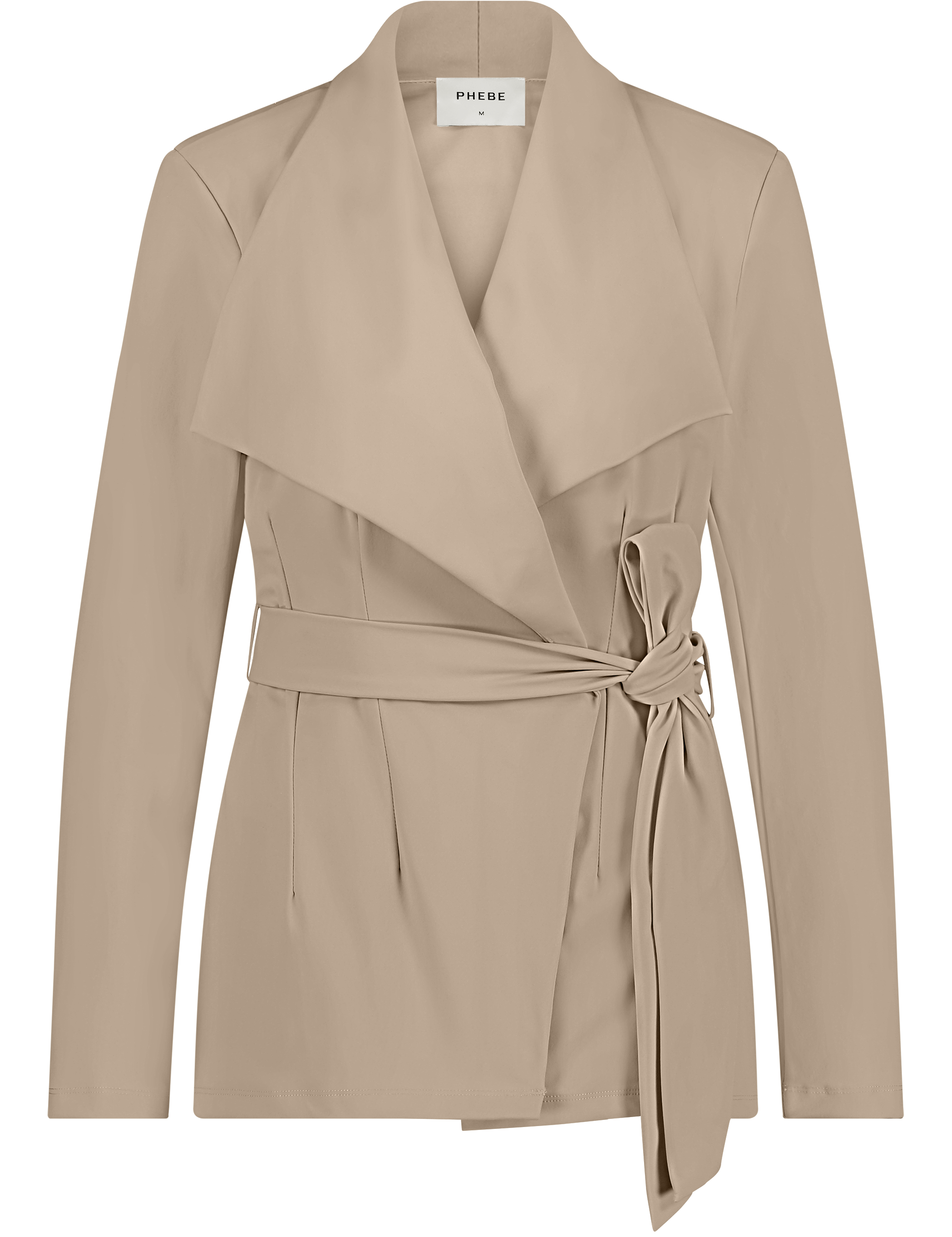 Wrap Blazer in our Signature Fabric