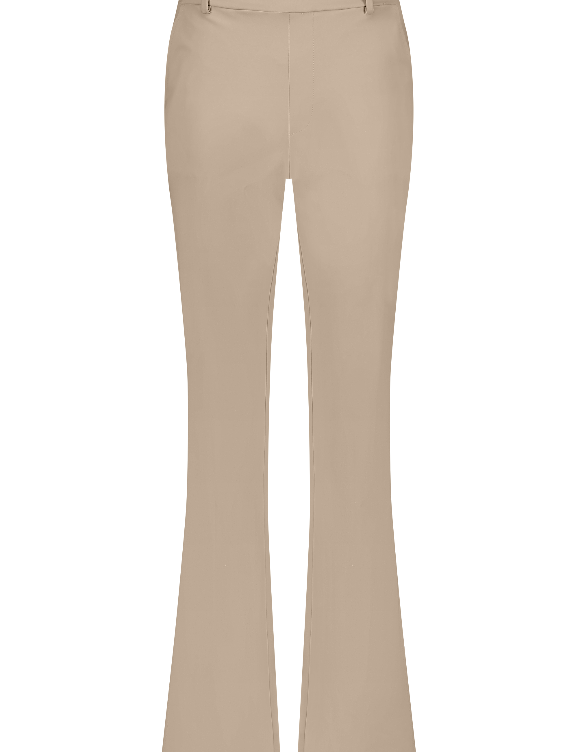 Flared Pants with Side Slit in our Signature Fabric