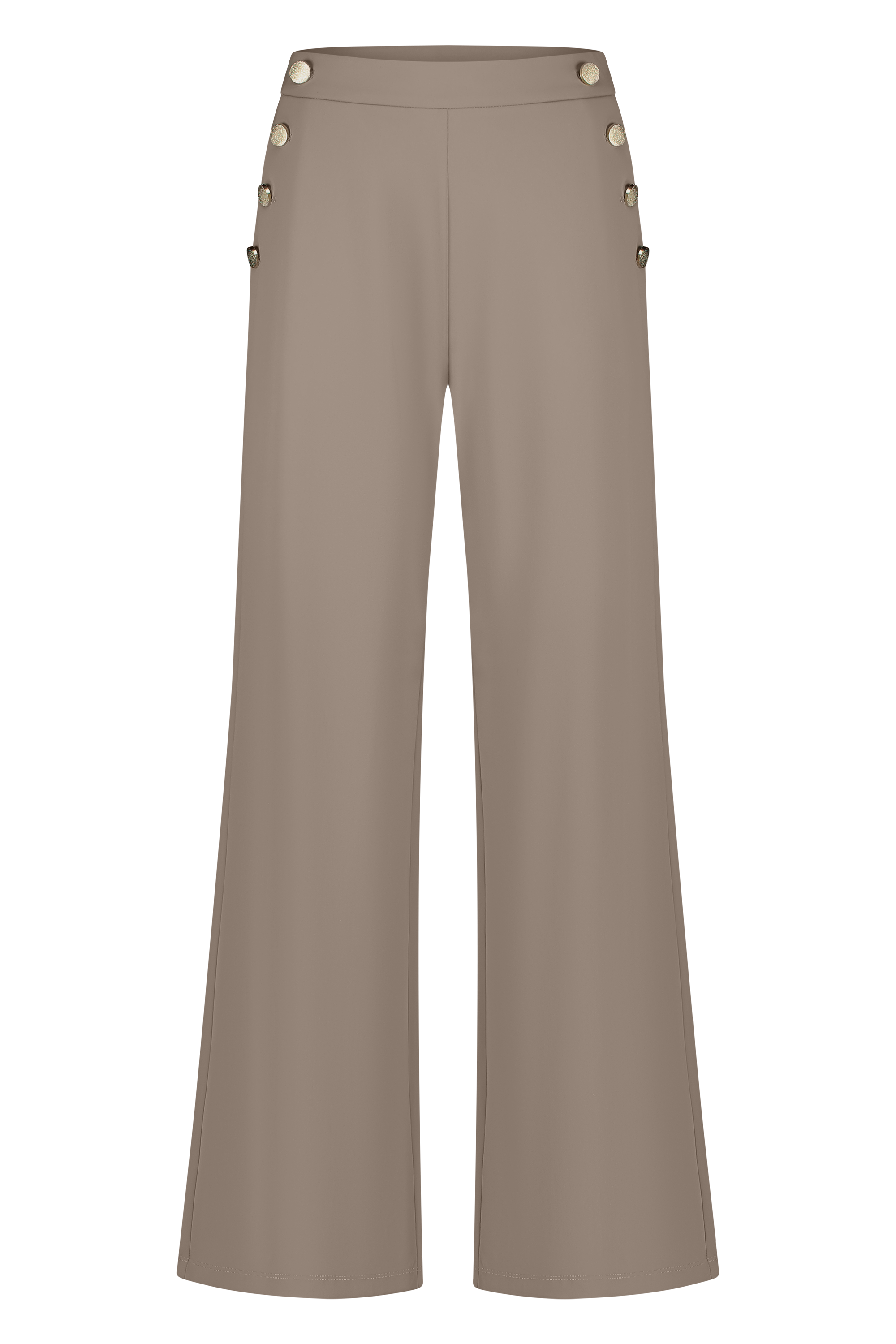 ★E.B.M★ Side Button Wide Pants EMP3WPT100 Amazon.com: Side Button Wide Leg Pants for Women Casual