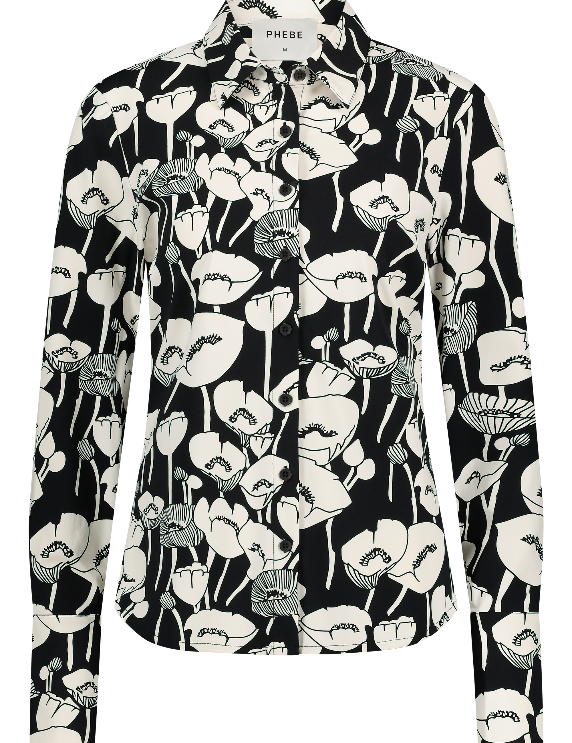 Blouse with Funnel Cuff in our Signature Fabric