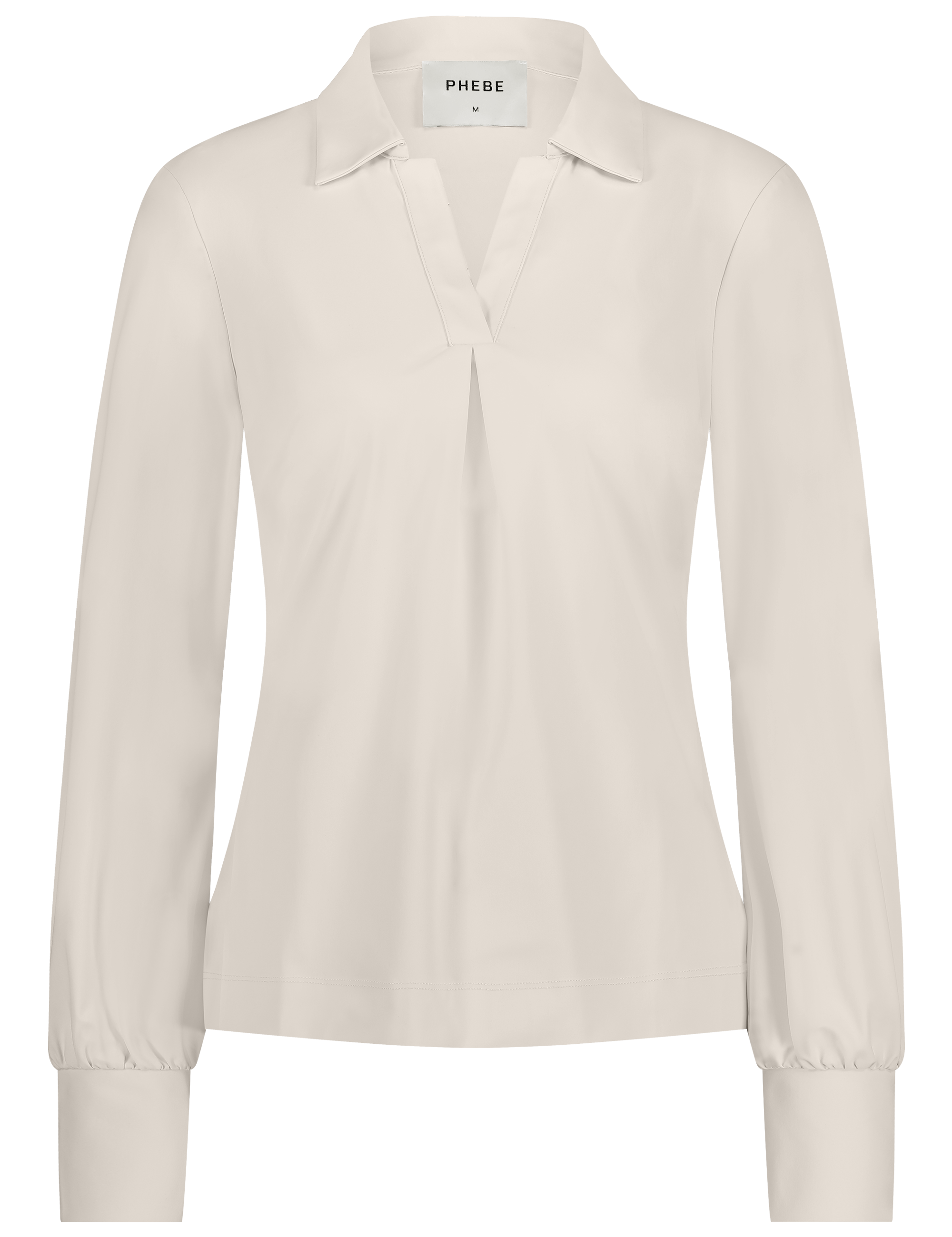 Top with open V-Neck in our Signature Fabric