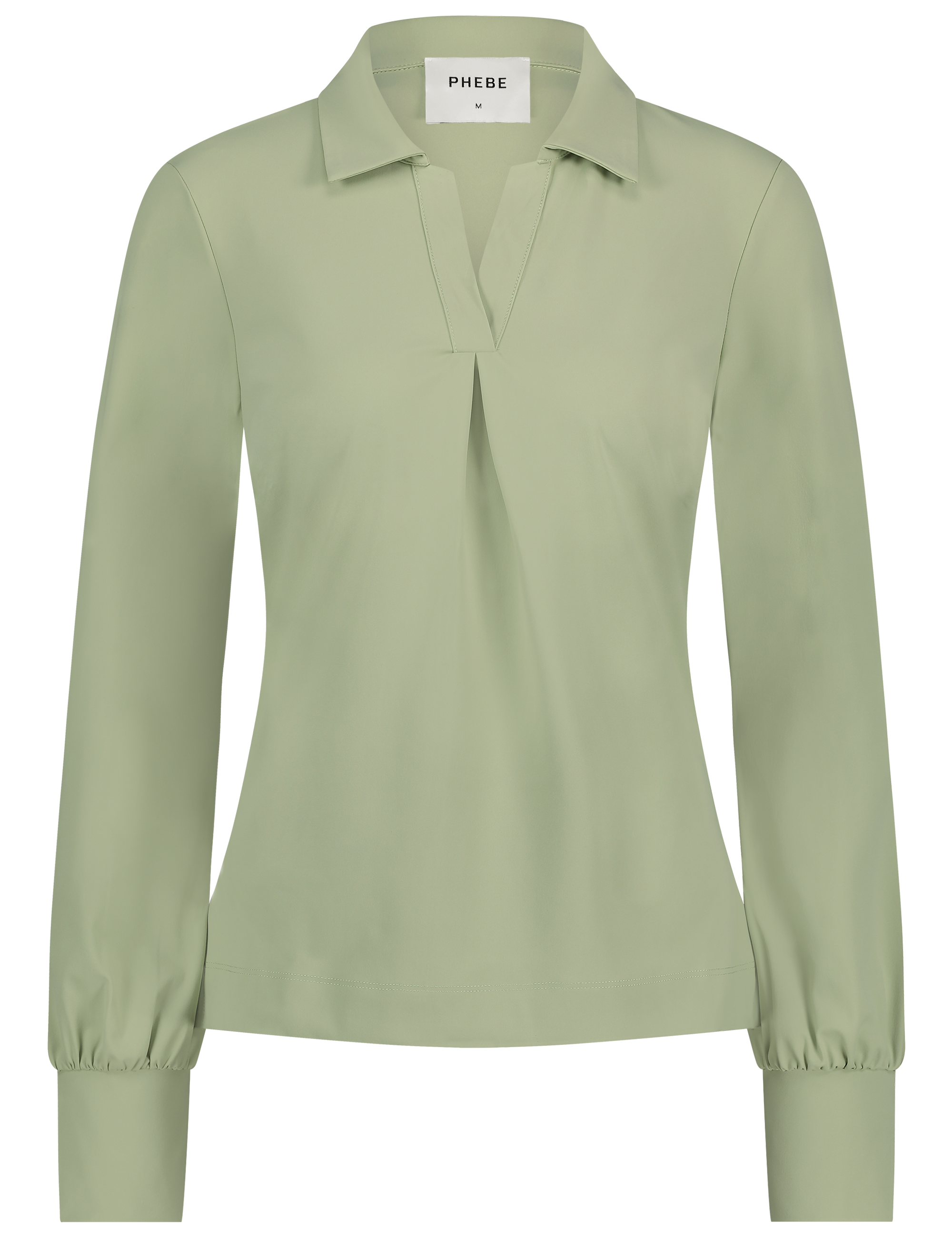 Top with open V-Neck in our Signature Fabric