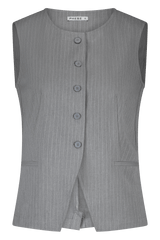 Vest in Pinstripe